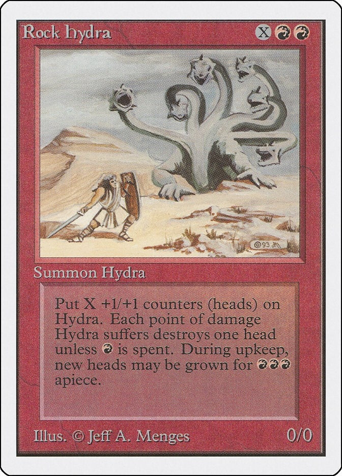 Image for Rock Hydra (Unlimited Edition) - Magic: The Gathering