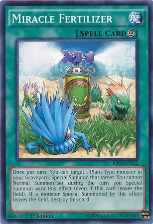 Image for Miracle Fertilizer (Battle Pack 3: Monster League) (BP03-EN162) - YuGiOh