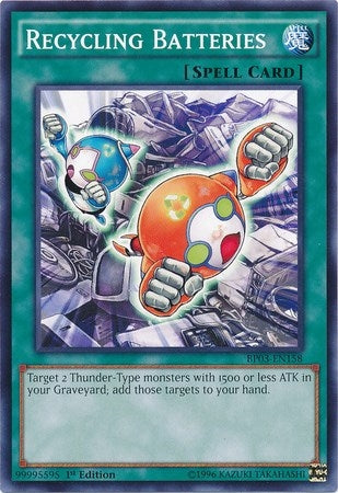 Image for Recycling Batteries (Battle Pack 3: Monster League) (BP03-EN158) - YuGiOh