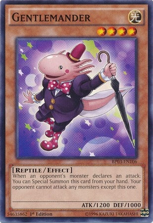Image for Gentlemander (Battle Pack 3: Monster League) (BP03-EN106) - YuGiOh