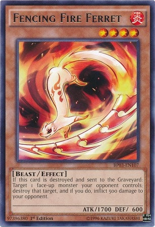 Image for Fencing Fire Ferret (Battle Pack 3: Monster League) (BP03-EN107) - YuGiOh