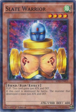 Image for Slate Warrior (Shatterfoil) (Battle Pack 3: Monster League) (BP03-EN013) - YuGiOh