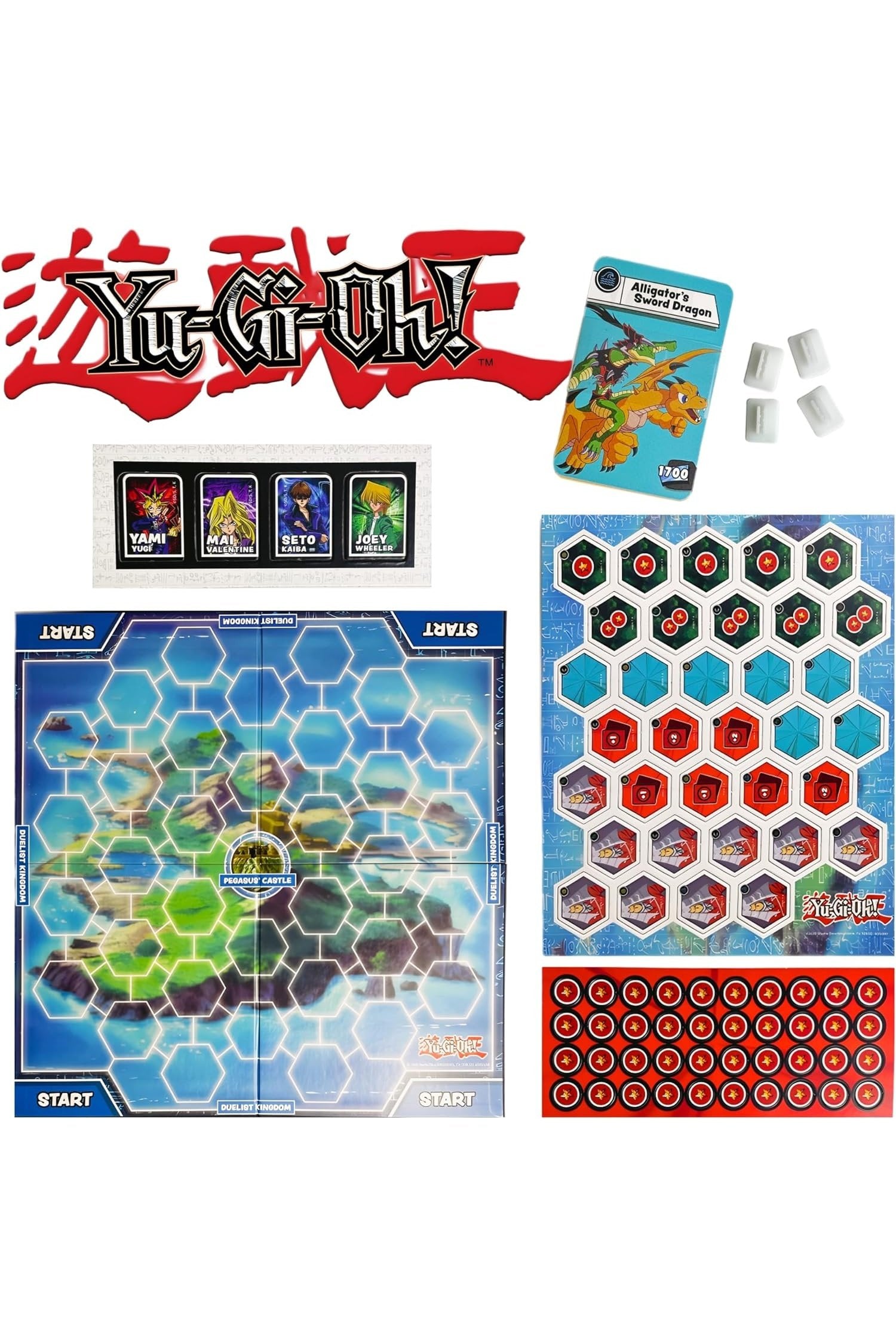 YU-GI-OH! Board Game - Pegasus Castle Sprint