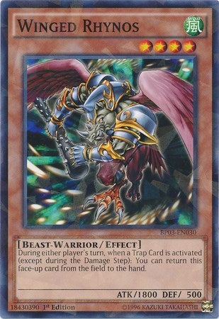 Image for Winged Rhynos (Shatterfoil) (Battle Pack 3: Monster League) (BP03-EN030) - YuGiOh