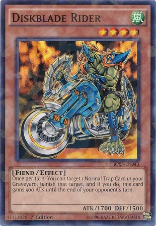 Image for Diskblade Rider (Shatterfoil) (Battle Pack 3: Monster League) (BP03-EN043) - YuGiOh