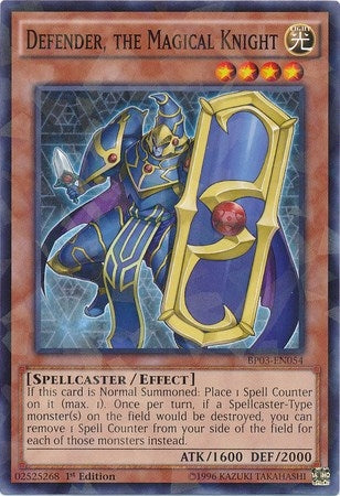 Image for Defender, The Magical Knight (Shatterfoil) (Battle Pack 3: Monster League) (BP03-EN054) - YuGiOh