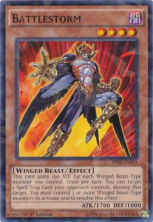 Image for Battlestorm (Shatterfoil) (Battle Pack 3: Monster League) (BP03-EN055) - YuGiOh