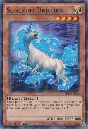 Image for Sunlight Unicorn (Shatterfoil) (Battle Pack 3: Monster League) (BP03-EN064) - YuGiOh