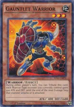 Image for Gauntlet Warrior (Shatterfoil) (Battle Pack 3: Monster League) (BP03-EN070) - YuGiOh