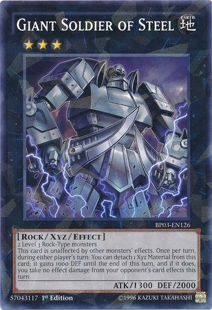 Image for Giant Soldier of Steel (Shatterfoil) (Battle Pack 3: Monster League) (BP03-EN126) - YuGiOh