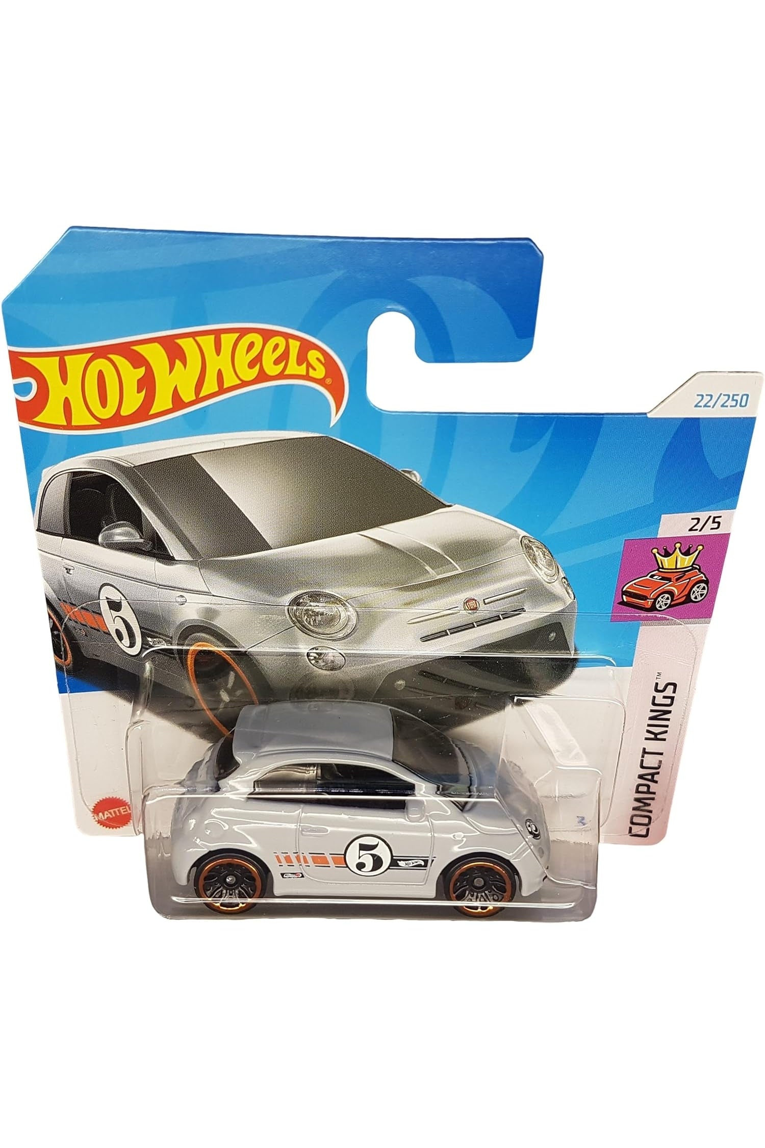 022/250 Hot Wheels - Fiat 500e - Compact Kings 2/5 - 2024 HTC18 - Hot Wheels