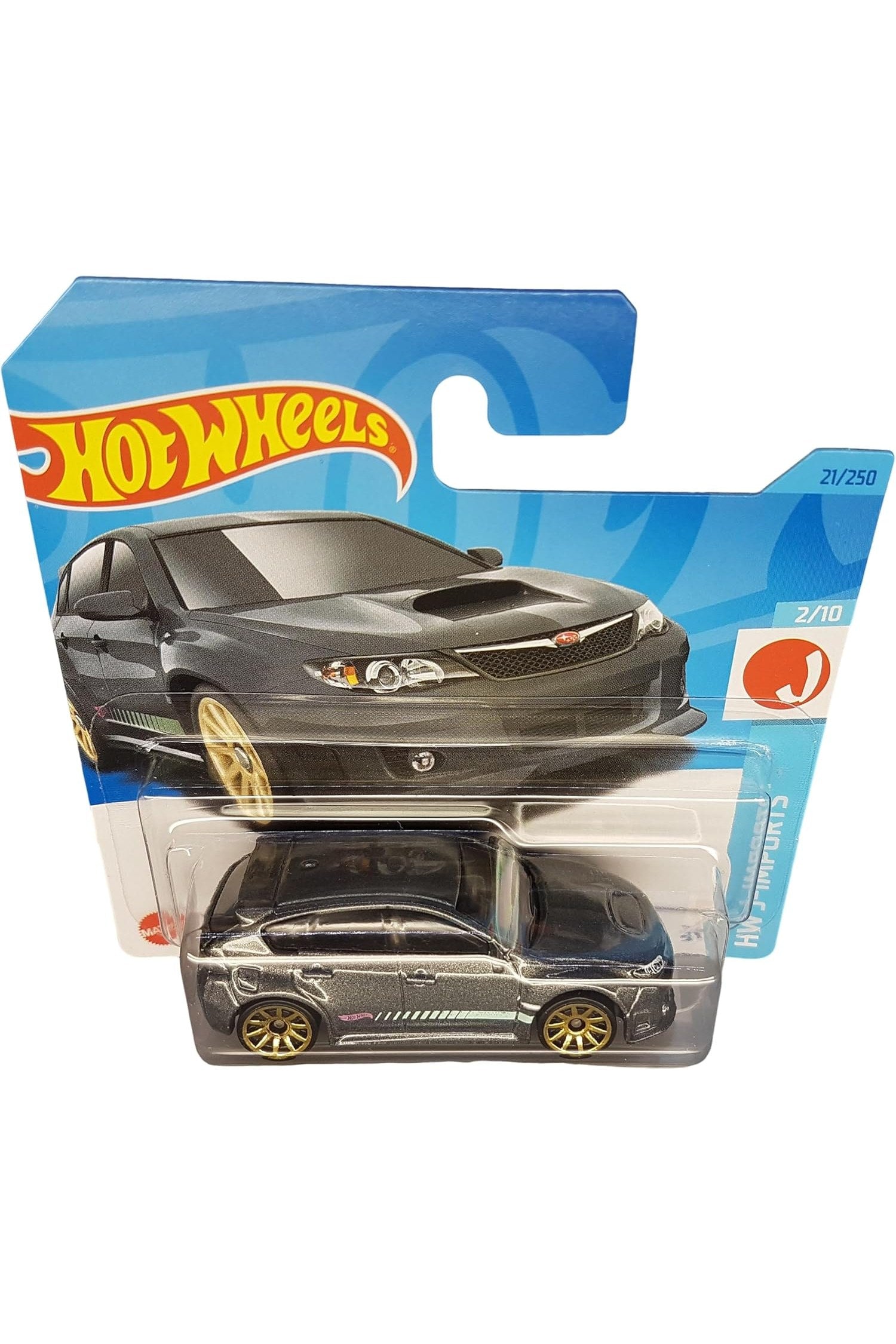 021/250 Hot Wheels - Subaru WXR STI - HW J-Imports 2/10 - 2023 - HKK63