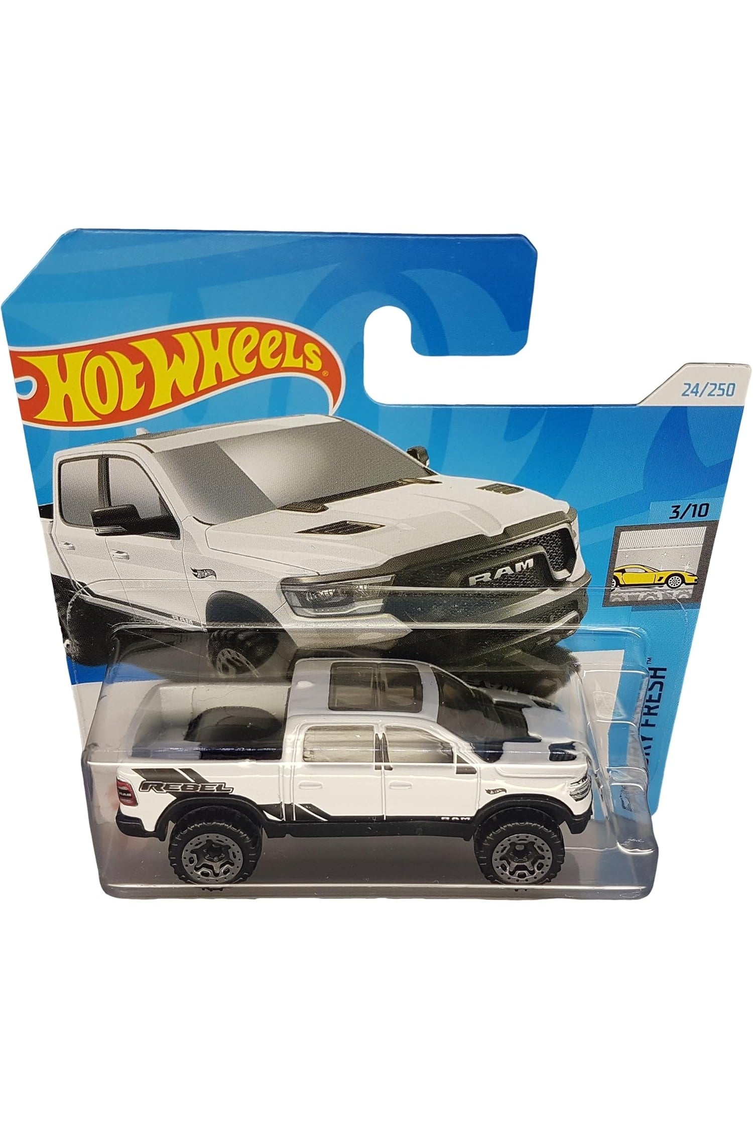024/250 Hot Wheels - 2020 Ram 1500 Rebel - Factory Fresh 3/10 - HTC52 2024 - Hot Wheels