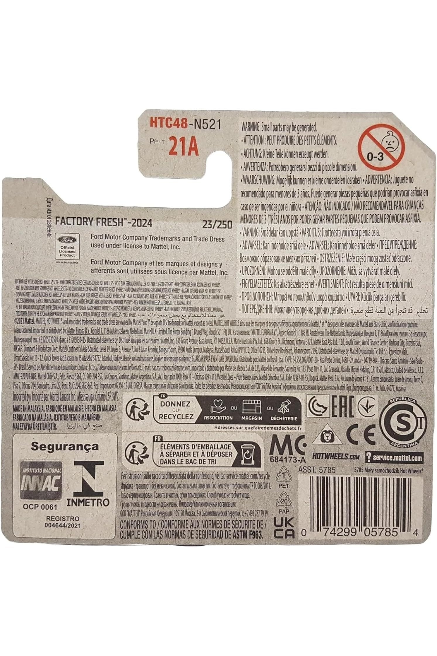 023/250 Hot Wheels - Ford Escort RS2000 - Factory Fresh 1/10 -2024 - HTC48 - Hot Wheels