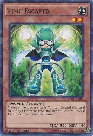 Image for Time Escaper (Shatterfoil) (Battle Pack 3: Monster League) (BP03-EN088) - YuGiOh