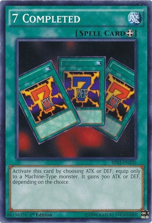 Image for 7 Completed (Battle Pack 3: Monster League) (BP03-EN135) - YuGiOh