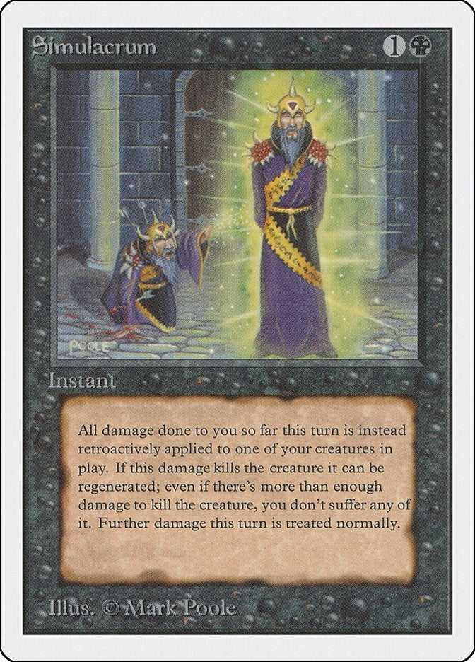 Image for Simulacrum (Unlimited Edition) - Magic: The Gathering