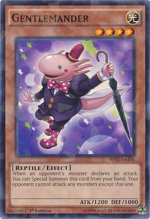 Image for Gentlemander (Shatterfoil) (Battle Pack 3: Monster League) (BP03-EN106) - YuGiOh