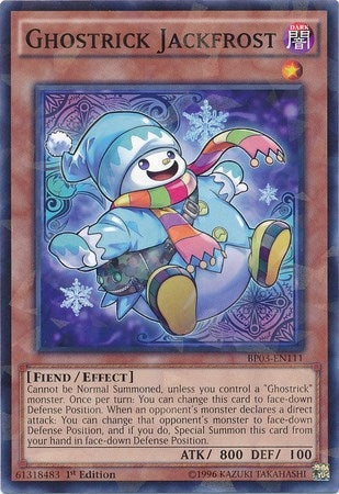 Image for Ghostrick Jackfrost (Shatterfoil) (Battle Pack 3: Monster League) (BP03-EN111) - YuGiOh