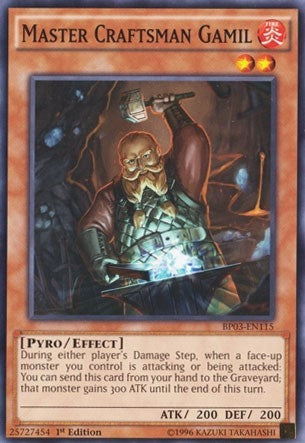 Image for Master Craftsman Gamil (Battle Pack 3: Monster League) (BP03-EN115) - YuGiOh
