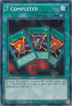 Image for 7 Completed (Shatterfoil) (Battle Pack 3: Monster League) (BP03-EN135) - YuGiOh