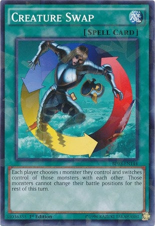 Image for Creature Swap (Shatterfoil) (Battle Pack 3: Monster League) (BP03-EN144) - YuGiOh