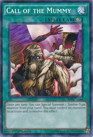 Image for Call of the Mummy (Shatterfoil) (Battle Pack 3: Monster League) (BP03-EN146) - YuGiOh