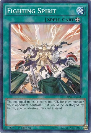 Image for Fighting Spirit (Shatterfoil) (Battle Pack 3: Monster League) (BP03-EN155) - YuGiOh