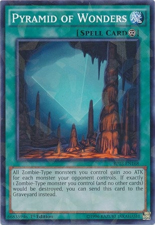 Image for Pyramid of Wonders (Shatterfoil) (Battle Pack 3: Monster League) (BP03-EN168) - YuGiOh