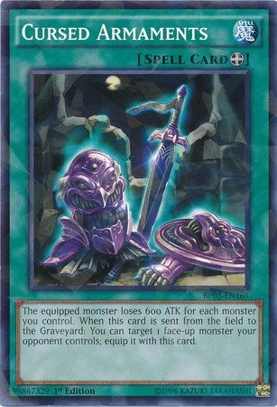 Image for Cursed Armaments (Shatterfoil) (Battle Pack 3: Monster League) (BP03-EN169) - YuGiOh