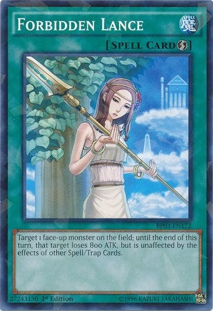 Image for Forbidden Lance (Shatterfoil) (Battle Pack 3: Monster League) (BP03-EN172) - YuGiOh