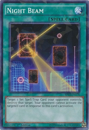 Image for Night Beam (Shatterfoil) (Battle Pack 3: Monster League) (BP03-EN176) - YuGiOh