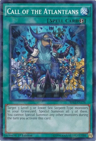 Image for Call of the Atlanteans (Shatterfoil) (Battle Pack 3: Monster League) (BP03-EN178) - YuGiOh