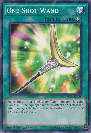 Image for One-Shot Wand (Shatterfoil) (Battle Pack 3: Monster League) (BP03-EN179) - YuGiOh