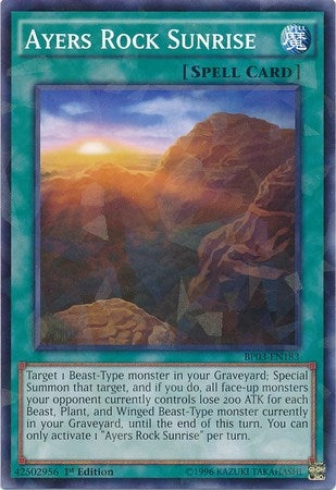 Image for Ayers Rock Sunrise (Shatterfoil) (Battle Pack 3: Monster League) (BP03-EN183) - YuGiOh