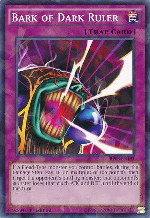 Image for Bark of Dark Ruler (Shatterfoil) (Battle Pack 3: Monster League) (BP03-EN191) - YuGiOh