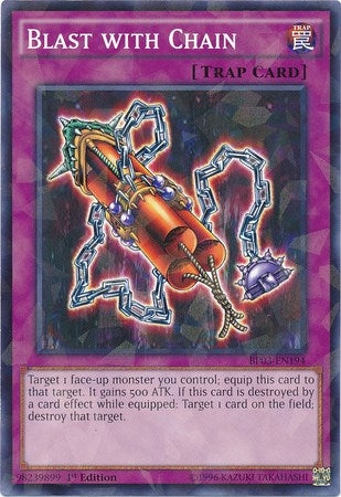 Image for Blast with Chain (Shatterfoil) (Battle Pack 3: Monster League) (BP03-EN194) - YuGiOh
