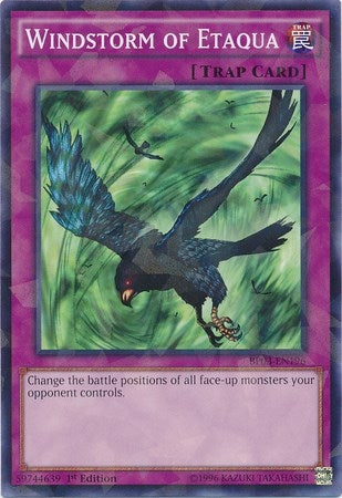 Image for Windstorm of Etaqua (Shatterfoil) (Battle Pack 3: Monster League) (BP03-EN196) - YuGiOh