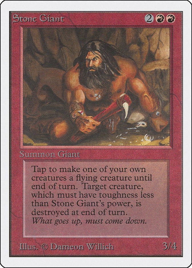Image for Stone Giant (Unlimited Edition) - Magic: The Gathering