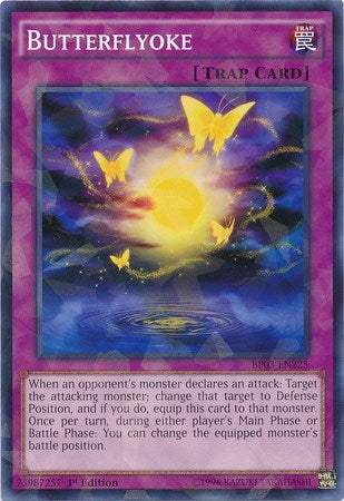 Image for Butterflyoke (Shatterfoil) (Battle Pack 3: Monster League) (BP03-EN225) - YuGiOh