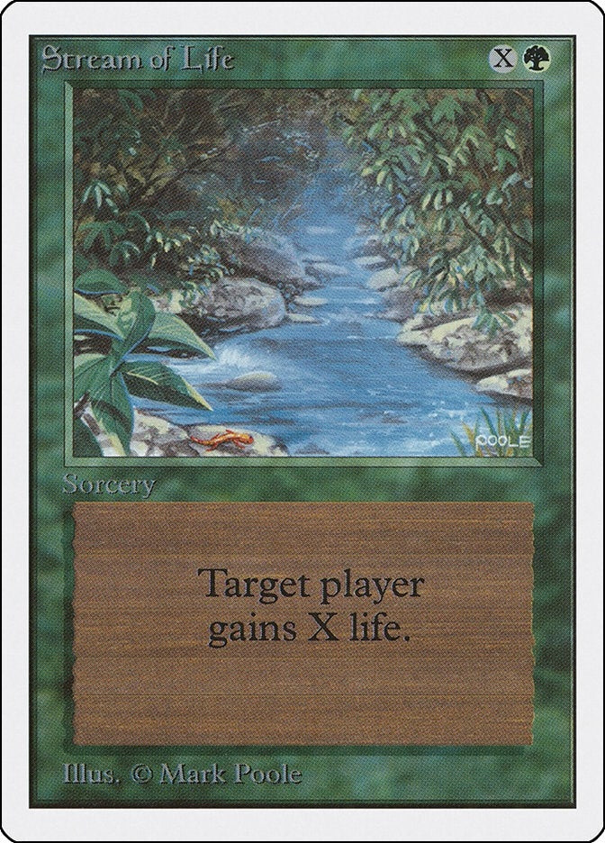 Image for Stream of Life (Unlimited Edition) - Magic: The Gathering