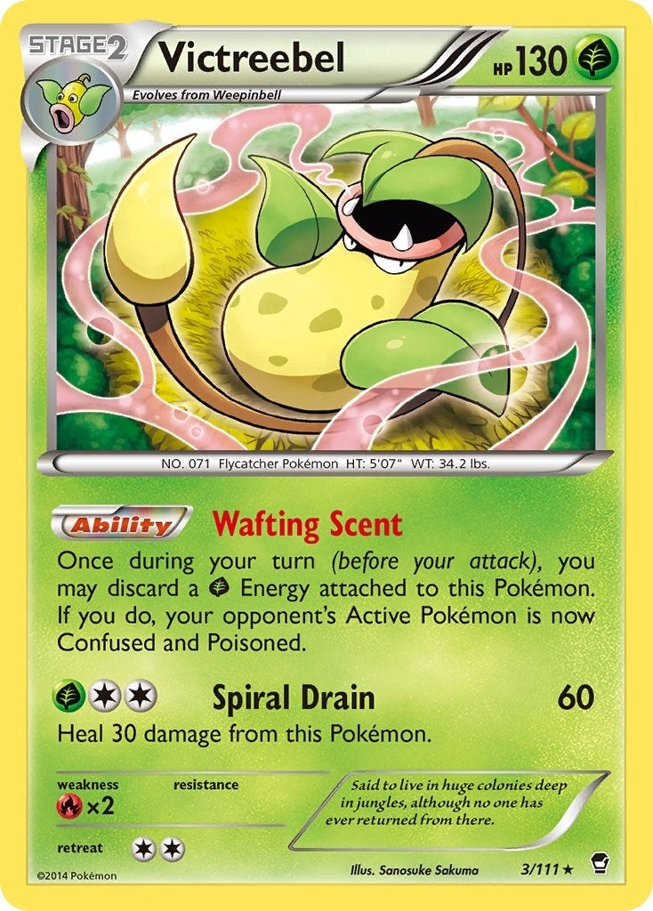 Image for Victreebel (XY - Furious Fists) (3/111) - Pokemon