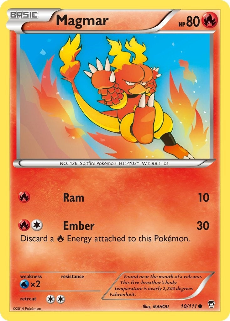 Image for Magmar (XY - Furious Fists) (10/111) - Pokemon