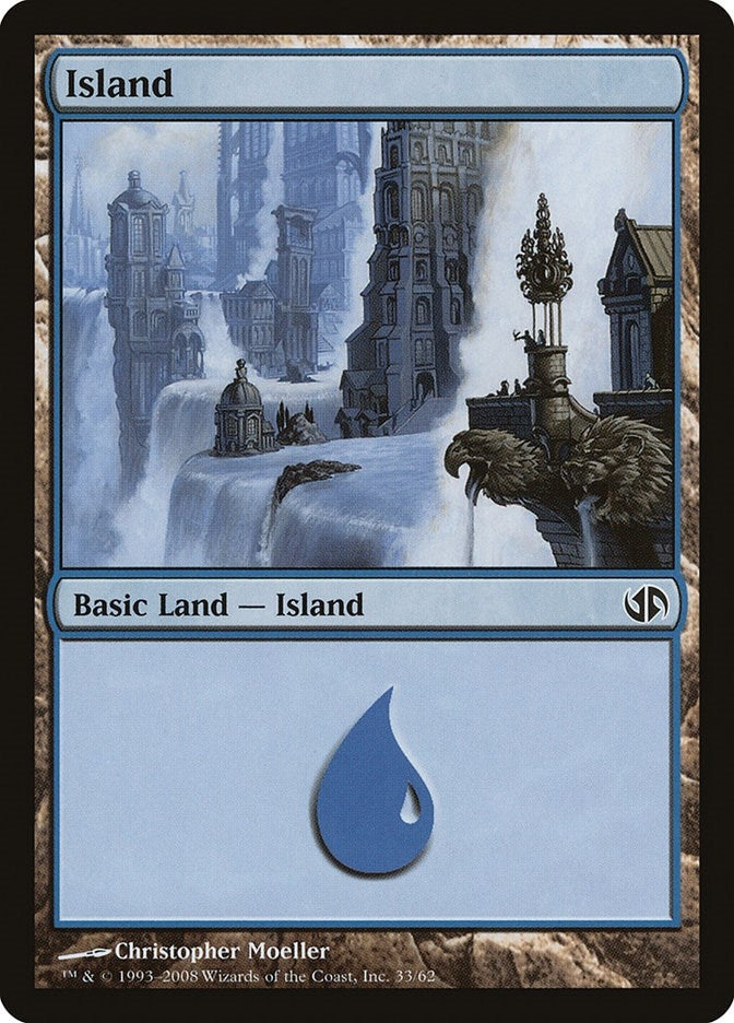 Image for Island (33) (Duel Decks: Jace vs. Chandra) (33) - Magic: The Gathering