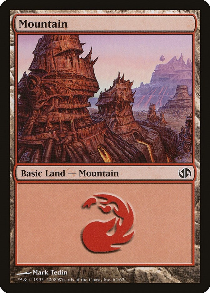 Image for Mountain (62) (Duel Decks: Jace vs. Chandra) (62) - Magic: The Gathering