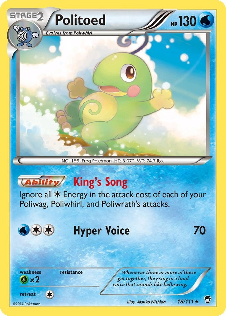 Image for Politoed (XY - Furious Fists) (18/111) - Pokemon