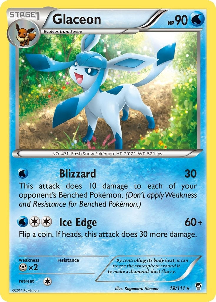 Image for Glaceon (XY - Furious Fists) (19/111) - Pokemon