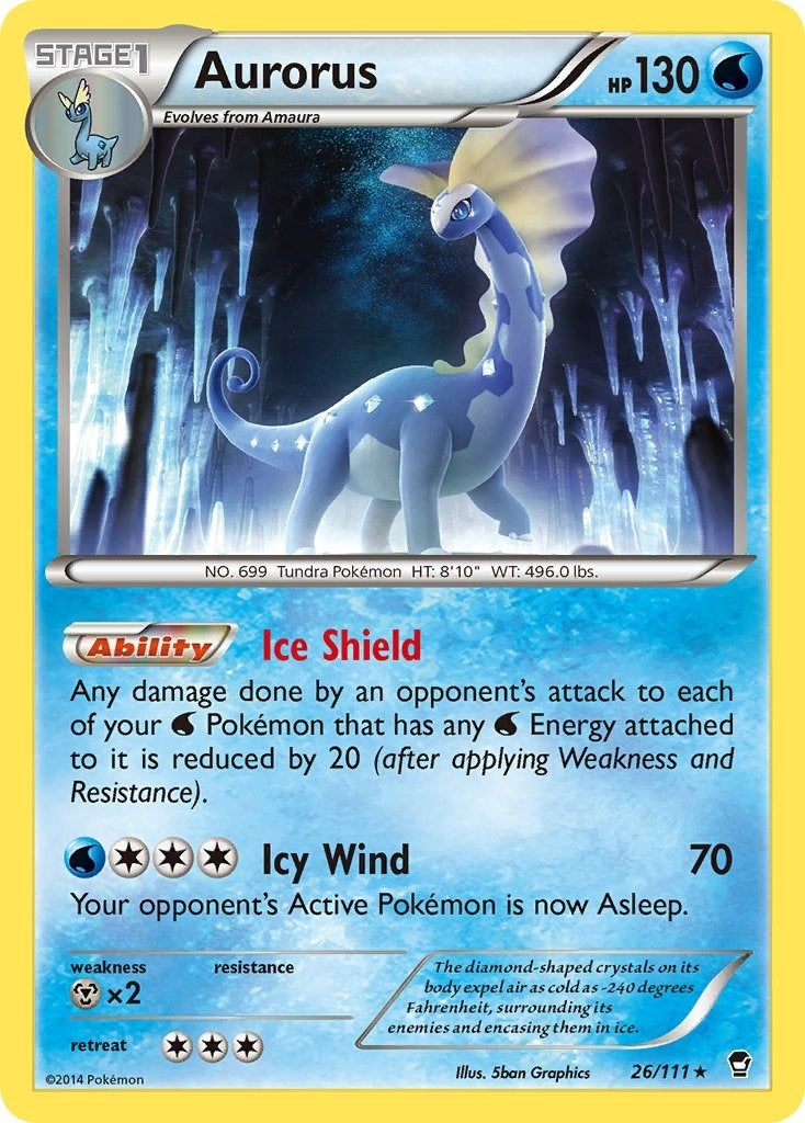 Image for Aurorus (XY - Furious Fists) (26/111) - Pokemon
