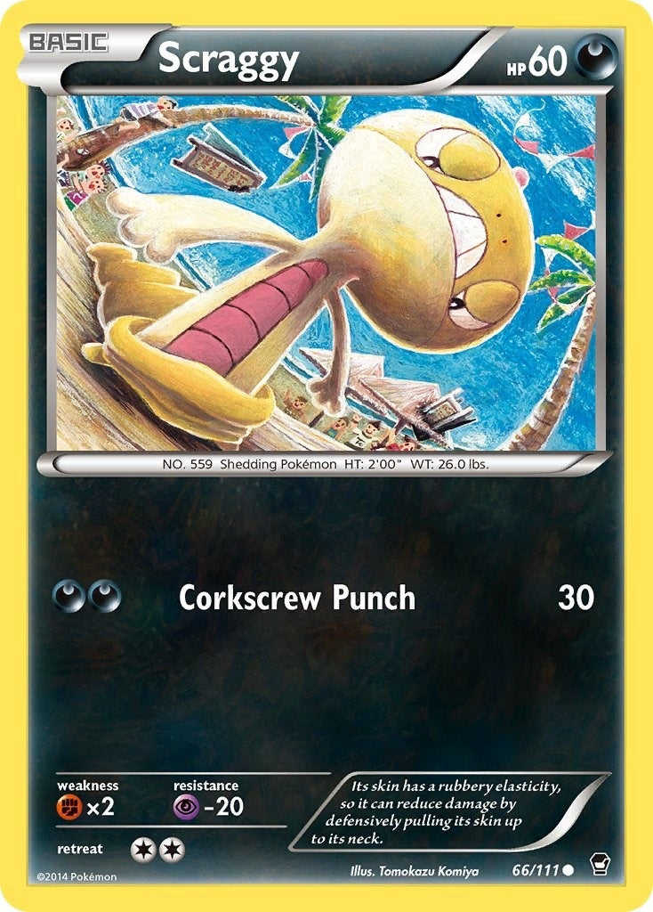 Image for Scraggy (XY - Furious Fists) (66/111) - Pokemon
