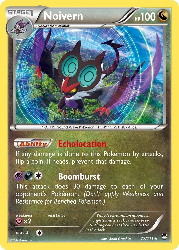 Image for Noivern (XY - Furious Fists) (77/111) - Pokemon